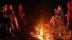 29-The kids enjoy toasted marshmellows at Round Swamp